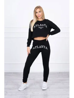 Atlanta tištěná sada černá