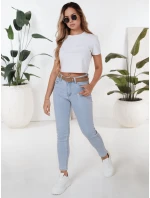 Dámské úzké džíny blue model 21988241 - Dstreet Dámské úzké džíny blue model 21988241 - Dstreet