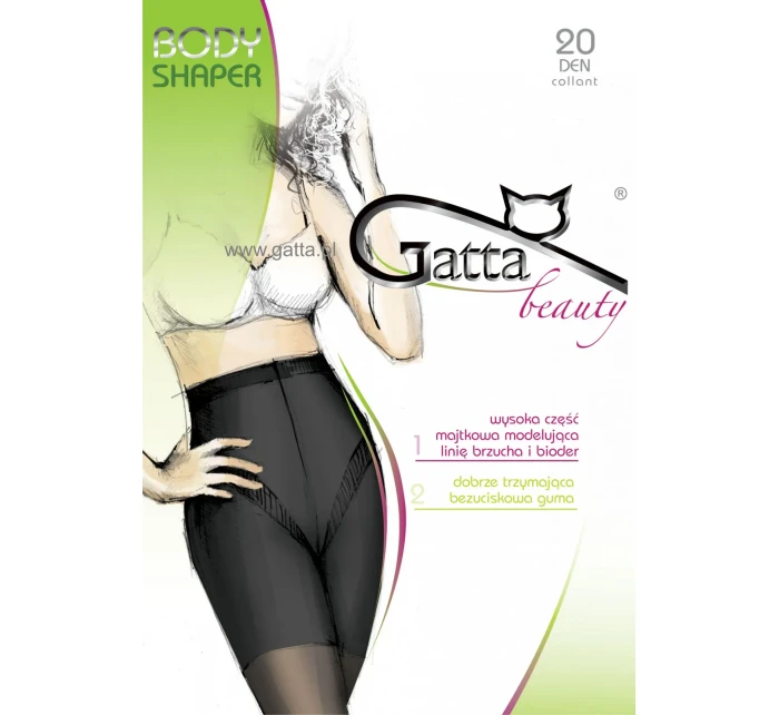Dámské punčochové kalhoty Gatta Body Shaper 20 den 5-XL Dámské punčochové kalhoty Gatta Body Shaper 20 den 5-XL