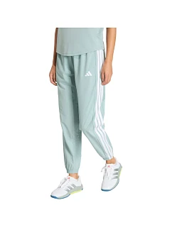 Dámské kalhoty adidas Workout Essentials 3-Stripes Woven mint KC5494 dámské