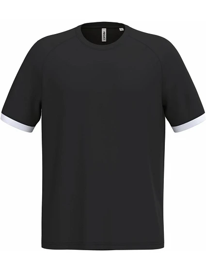 Kariban ProAct PA 4045 Unisex kontrastní sportovní tričko 20.4045 black/white Kariban ProAct PA 4045 Unisex kontrastní sportovní tričko 20.4045 black/white