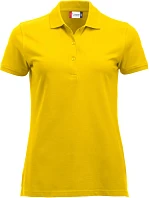 Clique Classic Marion S/S Dámské piqué polo z těžké bavlny 67.8246 lemon