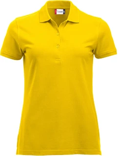 Clique Classic Marion S/S Dámské piqué polo z těžké bavlny 67.8246 lemon