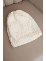 Čepice s polarovým fleecem Sylwia K244 ecru Čepice s polarovým fleecem Sylwia K244 ecru