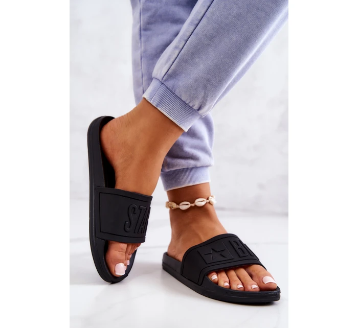 Dámské Nazouváky Big Star Černé DD274A271 Dámské Nazouváky Big Star Černé DD274A271