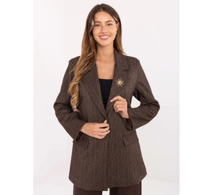 Marynarka IT MA model 21480343 brązowy - FPrice