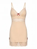 Dámská košilka model 17580167 chemise + tanga ZDARMA! - LivCo Corsetti