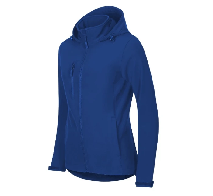 Trail softshellová bunda dámská královská modrá