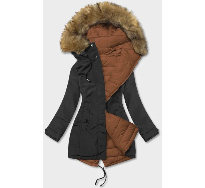 Oboustranná dámská zimní bunda model 21245220 - LHD