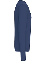Kariban K 965 Pánský svetr s výstřihem do V 20.K965 deep blue