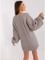 Sweter AT SW  szary model 18884828 - FPrice