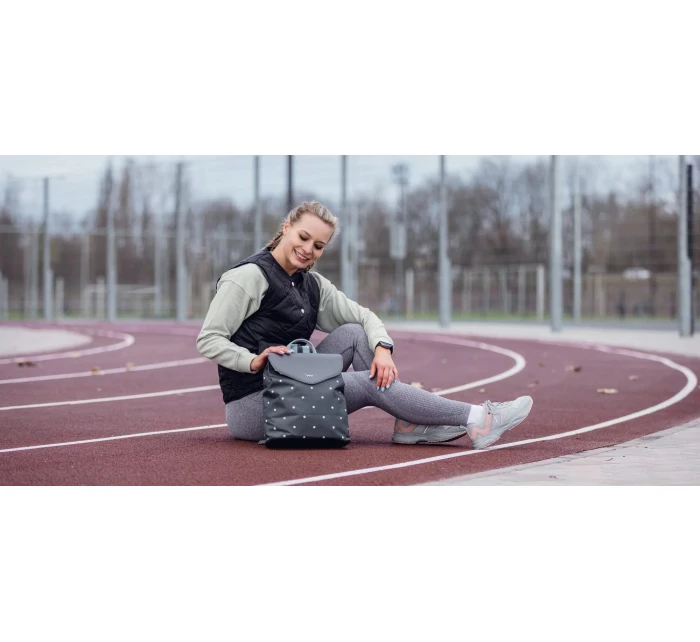 Fashion batoh VUCH Joanna Dotty Dark Grey Fashion batoh VUCH Joanna Dotty Dark Grey