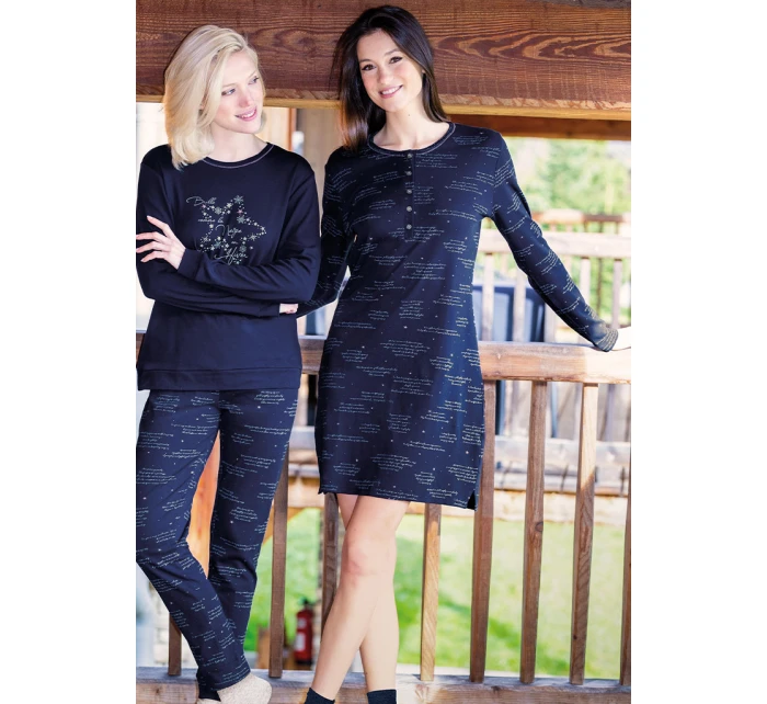 Dámská noční košile Siélei model 21759422 - SIELEI Dámská noční košile Siélei model 21759422 - SIELEI