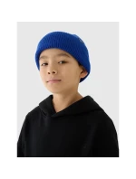 Chlapecká nepruhovaná mikina s kapucí 4F Junior 4FJWMM00TSWSM1292-20S