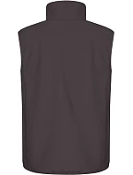 Clique Classic Softshell Vest M Pánská 3-vrstvá softshellová vesta 67.0911 dark grey