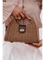 Pletená Malá Kabelka S  Hnědá model 22111716 - Flora&Co