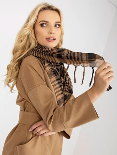 Dámský šátek AT CH model 22361661 černý a béžový - FPrice