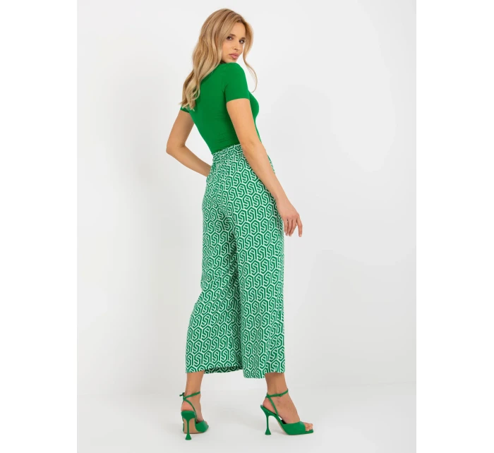 Kalhoty D73770R62237A zelená