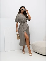 Šaty MI SK 3426.91 tmavě lila