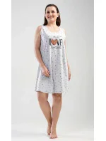 Dámská noční košile na ramínka Love