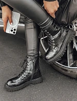 TENTIS dámské kozačky černé FashionStreet ZY0442