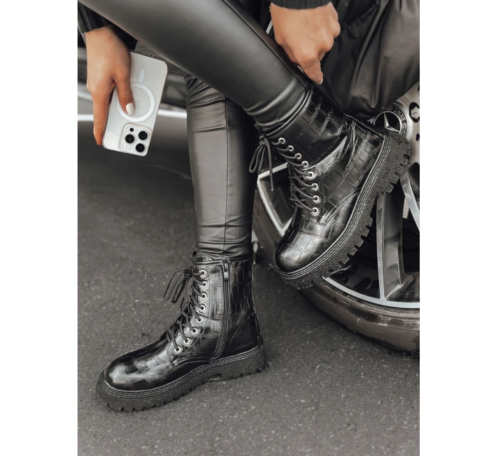 Dámské kozačky černé model 21972034 - Dstreet