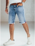 Pánské džínové šortky modré Dstreet SX2563