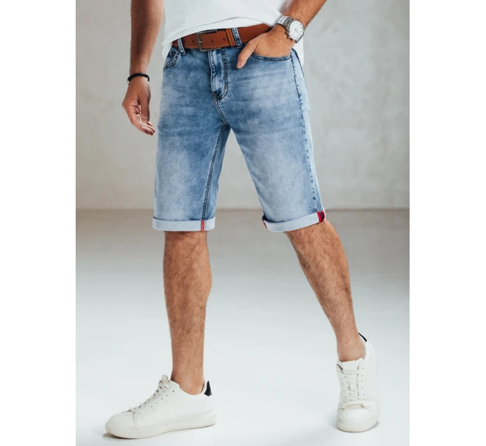 Pánské džínové šortky modré Dstreet SX2563