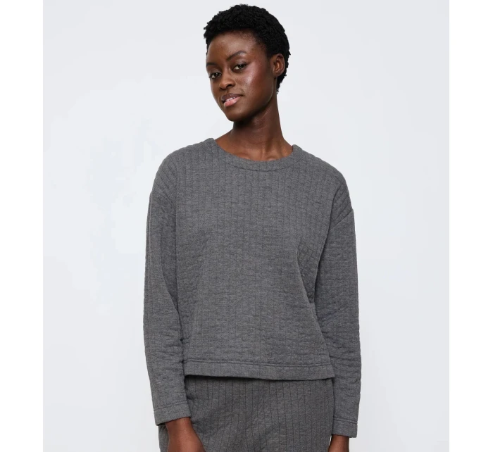Cozy Comfort Top Quilted - GRAY - TRIUMPH GRAY - TRIUMPH