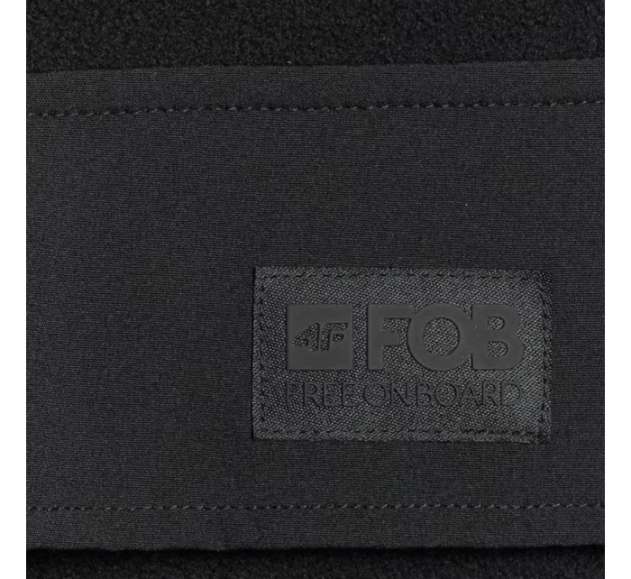 Pánská fleecová mikina 4F M427 deep black 4FWAW25TFLEM427 20S pánské Pánská fleecová mikina 4F M427 deep black 4FWAW25TFLEM427 20S pánské