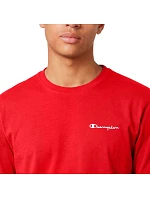Pánské tričko Champion SS Tee červené 221798 RS067 pánské