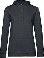 B&C #Hoodie /women Dámská mikina s kapucí 01.W04W asphalt