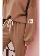 Komplet mikina + kalhoty masełko fango Komplet mikina + kalhoty masełko fango