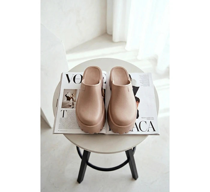 Dámské žabky na masivní podrážce Big Star model 21649446 Bílé - Big Star Shoes Dámské žabky na masivní podrážce Big Star model 21649446 Bílé - Big Star Shoes