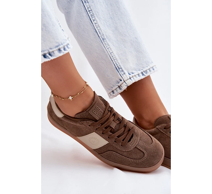 Dámské tenisky Big Star model 22100888 hnědé - Big Star Shoes