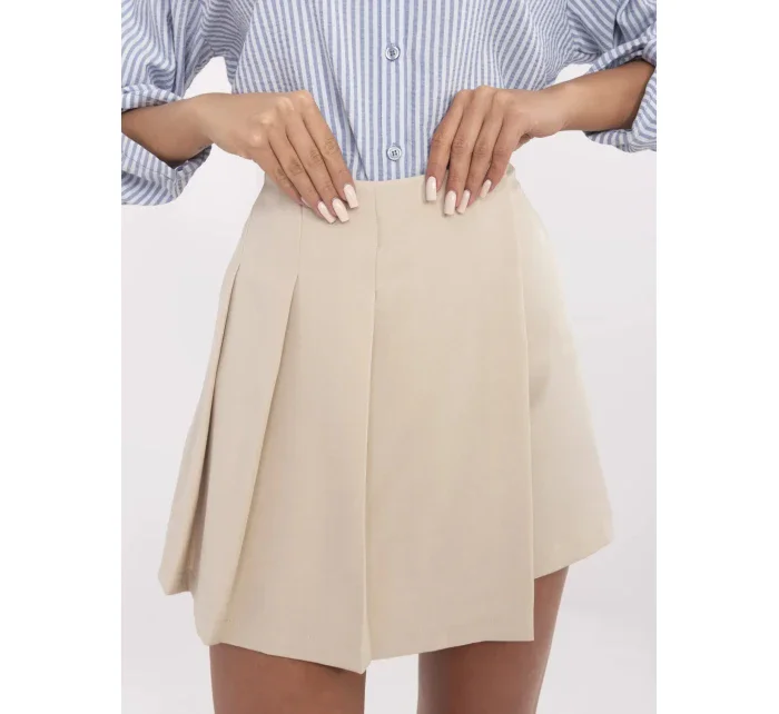 Sukně MI SD model 20976015 béžová - FPrice Sukně MI SD model 20976015 béžová - FPrice