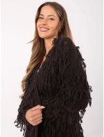 Sweter MI SW model 21314545 ciemny brązowy - FPrice Sweter MI SW model 21314545 ciemny brązowy - FPrice