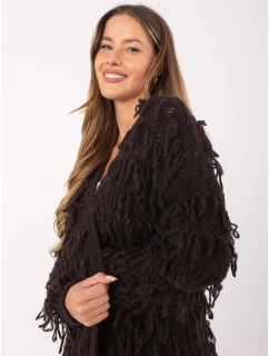 Sweter MI SW model 21314545 ciemny brązowy - FPrice