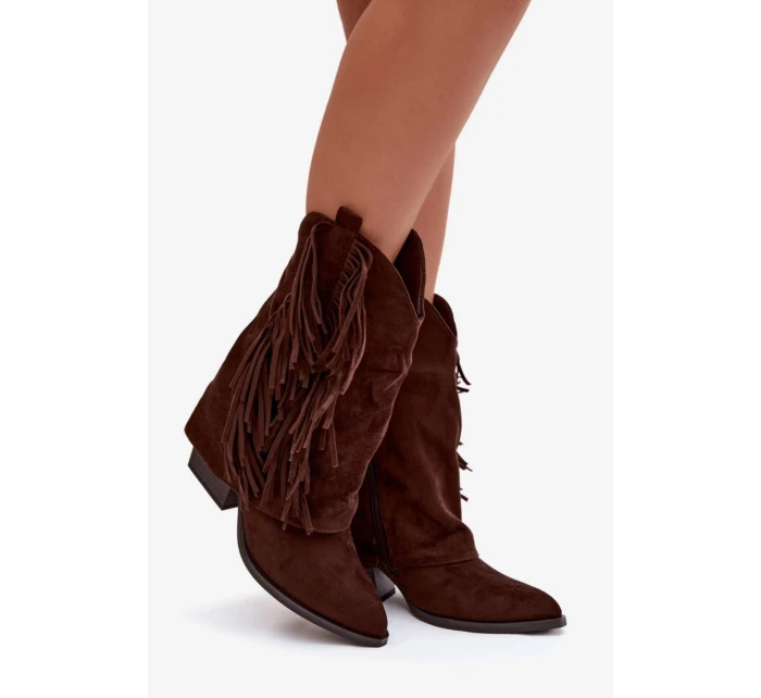 Boty na podpatku  model 222718 Step in style