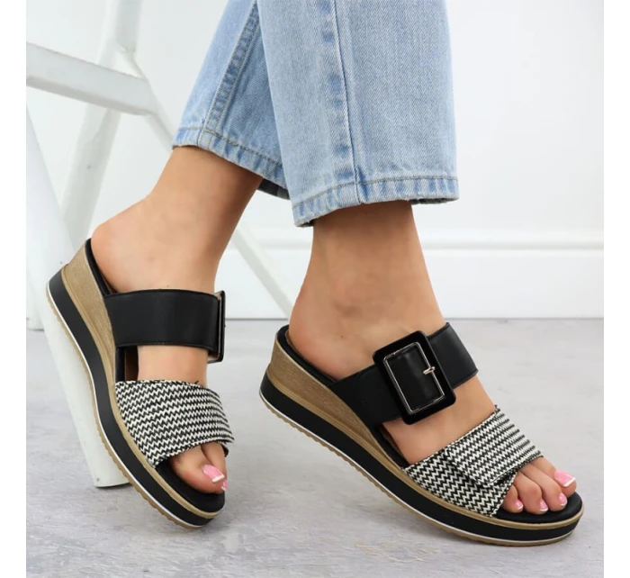 Remonte W D6463-03 RKR786 sandály na platformě s podpatky