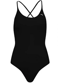 Puma Plavky s výstřihem ve tvaru písmene V, černé, W 935086 03