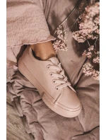 Kožené tenisky Big Star model 21571708 Nude - Big Star Shoes Kožené tenisky Big Star model 21571708 Nude - Big Star Shoes