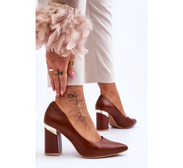 Kožené lodičky Lewski model 21615912 - Boto