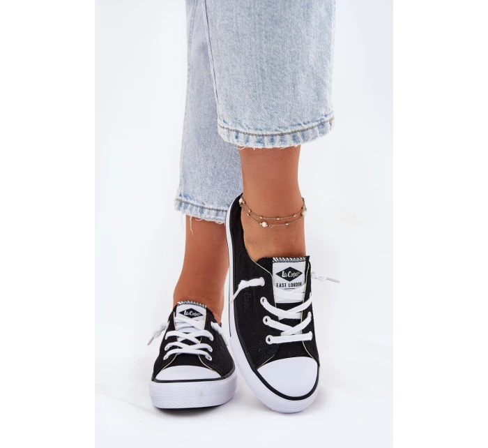Dámské Textilní Tenisky model 21693750 Černé - Lee Cooper Dámské Textilní Tenisky model 21693750 Černé - Lee Cooper