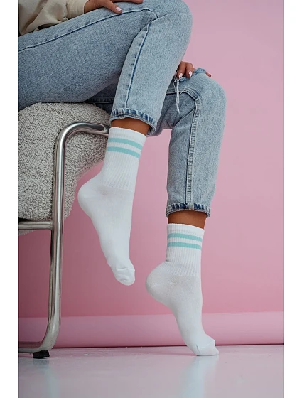 Dámské ponožky Tenké pruhy model 22044874 - Milena