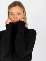 Dámský svetr LC SW model 17650160 černý - FPrice
