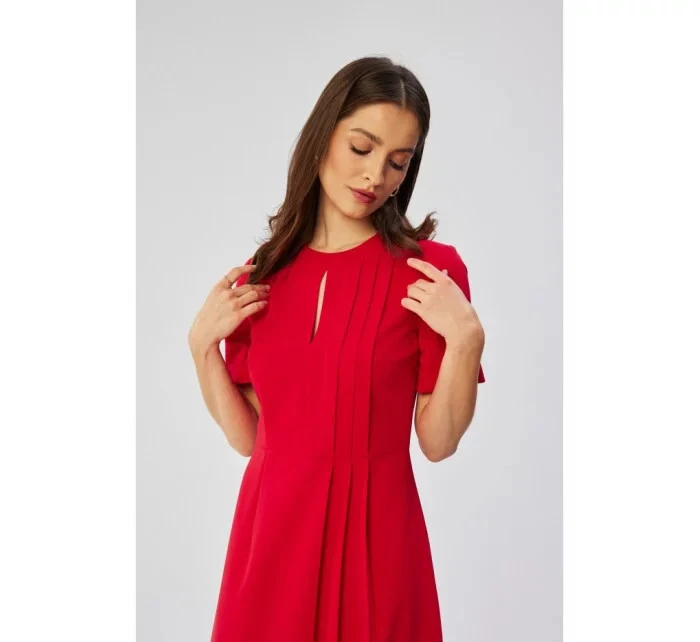 Dámské šaty S361 Červená - Stylove