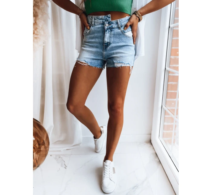 Dámské džínové šortky SEA blue model 21969716 - Dstreet Dámské džínové šortky SEA blue model 21969716 - Dstreet