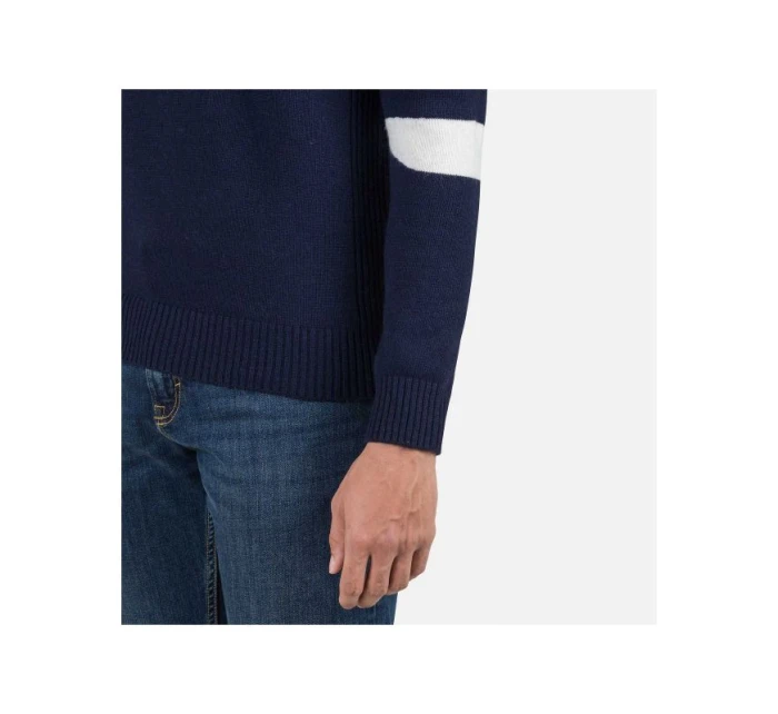 Signature model 21452143 Knit svetr tmavě modrý - Rossignol