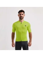 Rogelli pánský dres DISTANCE limetkově zelený 3XL